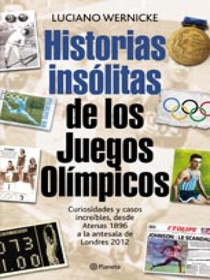 cover image of Historias insólitas de los Juegos Olímpicos